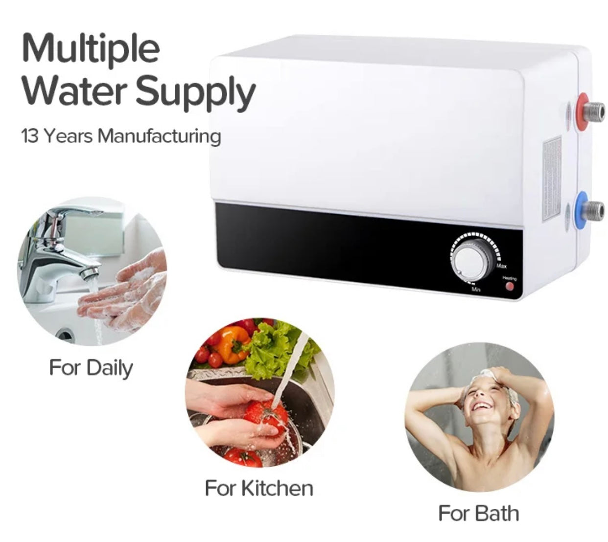 12V DC Water Heaters سخان ماء