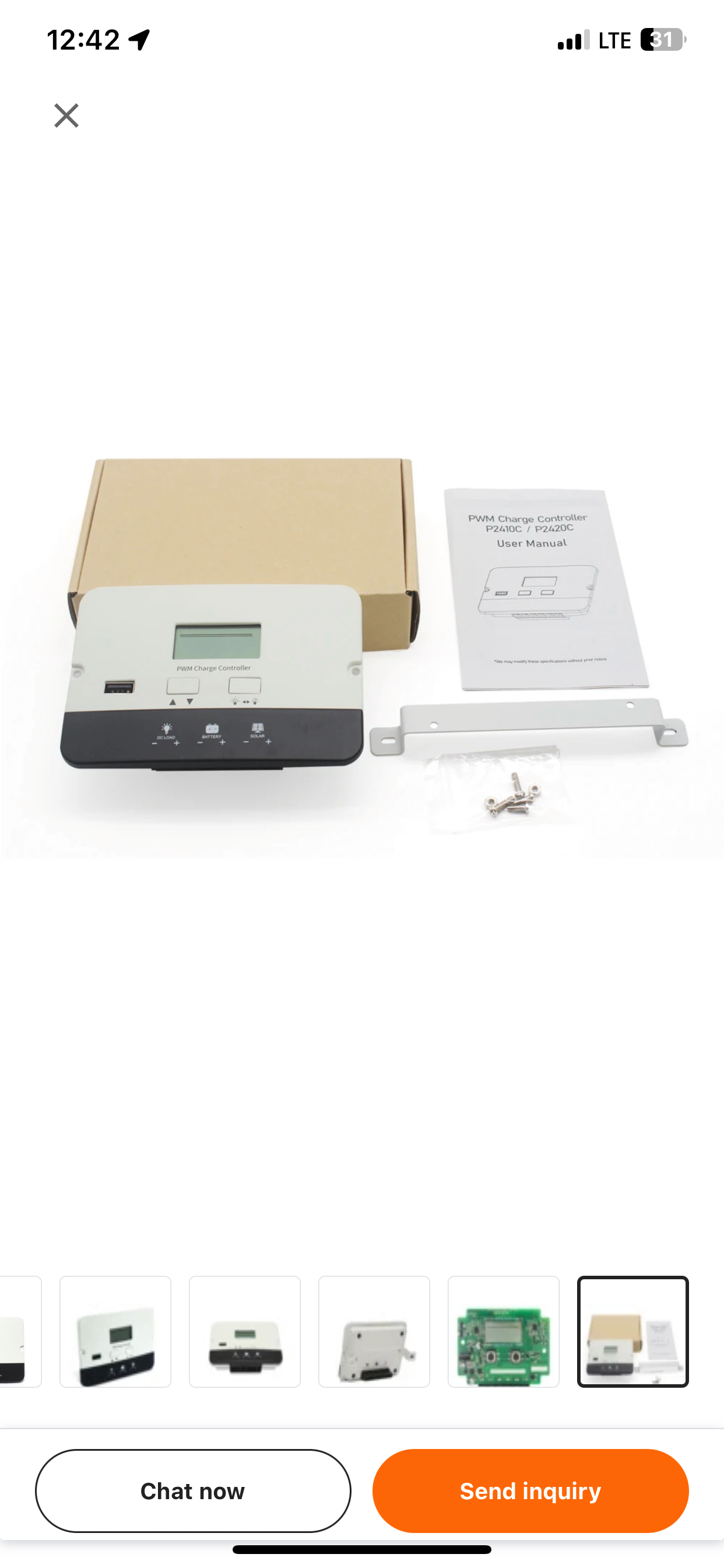PWM Charge Controller 10 Amps منظم طاقة شمسية