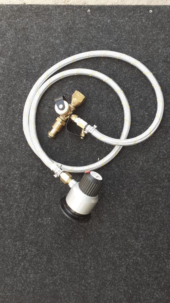 Gas Tee Adapter وصلة غاز إضافي للموترهوم