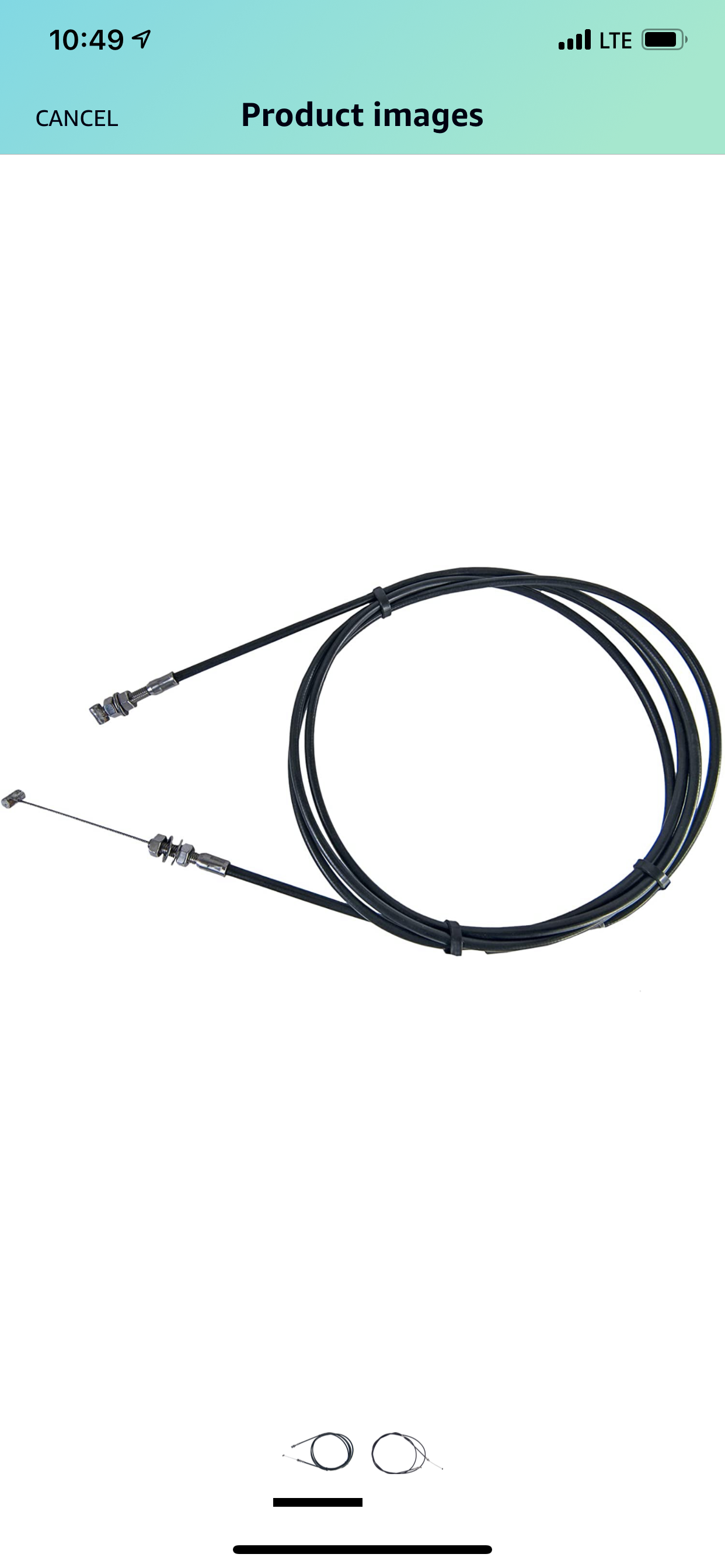 Sea-Doo Throttle Cable