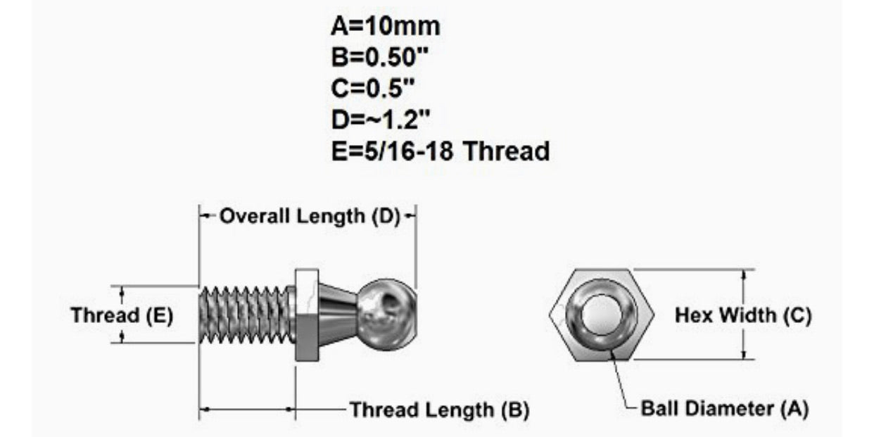 Stud Bracket قواعد معاون الباب