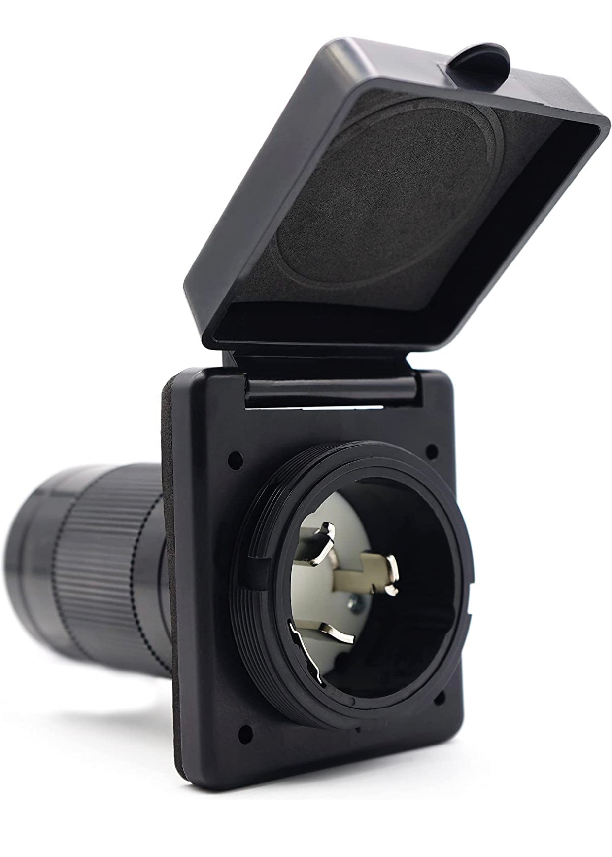 50A Power Plug Black مدخل كهراباء 50 امبير