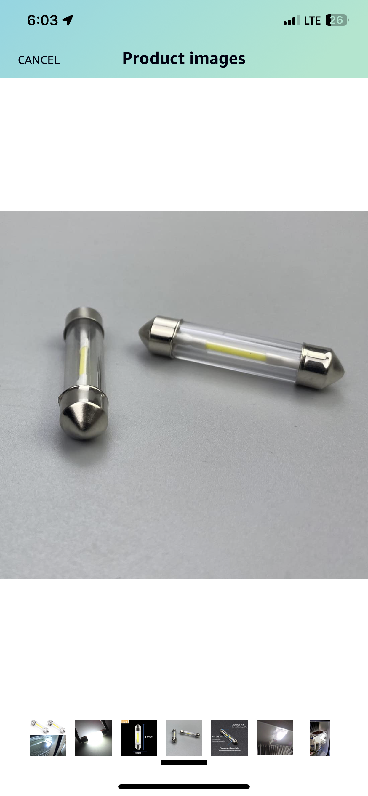 RV Refrigerator Light Bulb ليت الثلاجة