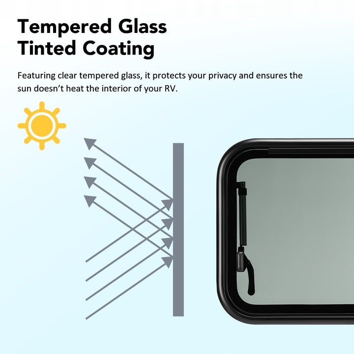 Side glass Window  شباك جانبي زجاج