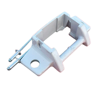 Awning Arm Foot White مثبت ذراع المضلة السفلي