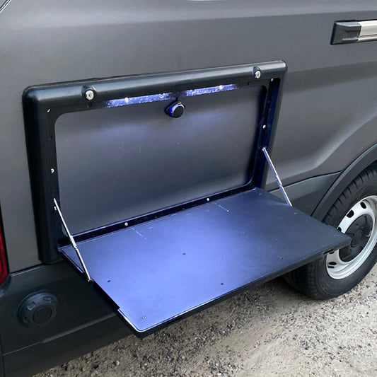 Foldable Tables with Light black طاولة