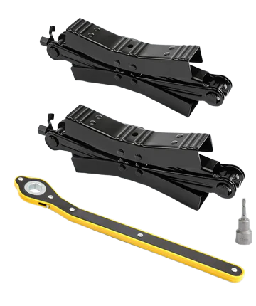 RV Wheel Chock Stabilizer 2 Set مثبت العجلات