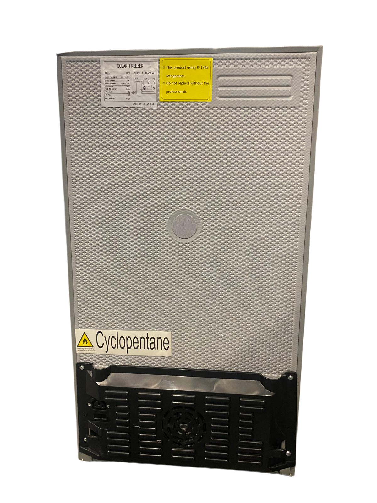 12 Volt DC Refrigerator 90 Liter ثلاجة