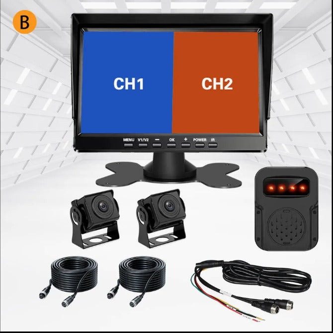 RV cart light Camera System نظام الكاميرا