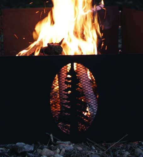 Portable Campfire Ring حاجز شبة النار