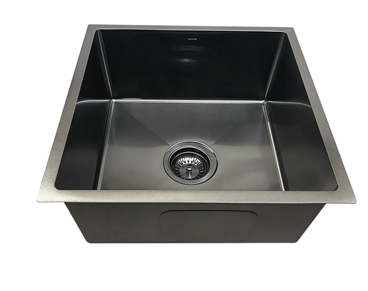Stainless Steel Kitchen Sink - Black Matt  حوض مغسلة ستيل اسود