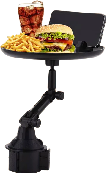 Car cup holder tray طاولة