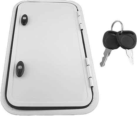 Storage Door White 645 Wide x 345 High باب مخزن