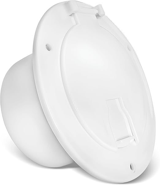 Power Cord Hatch Cover white مدخل واير
