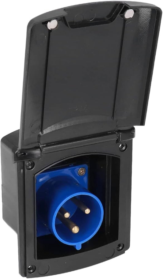 Electric socket 32A Black مدخل كهرباء
