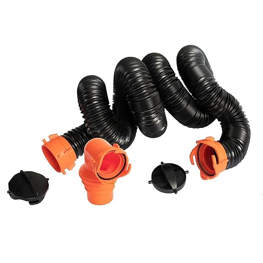RV sewer hose kit 15ft/4.5m هوز صرف صحي
