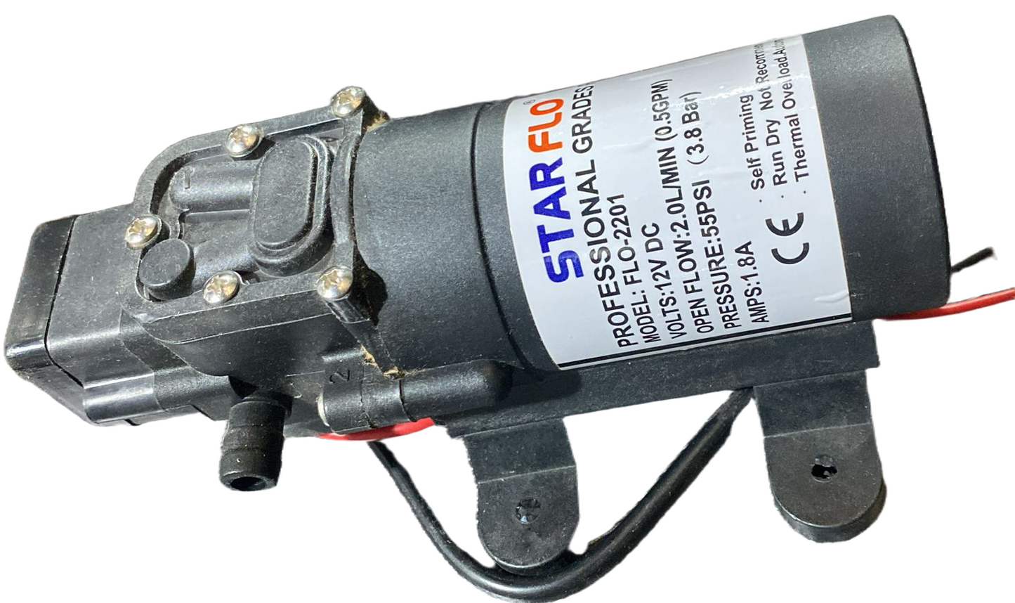 Water Pump 12V - 3.8 LPM مضخة ماء