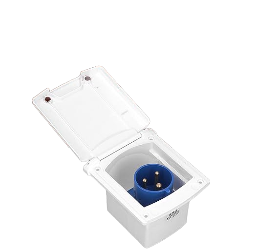 Electric socket 16A White مدخل كهرباء