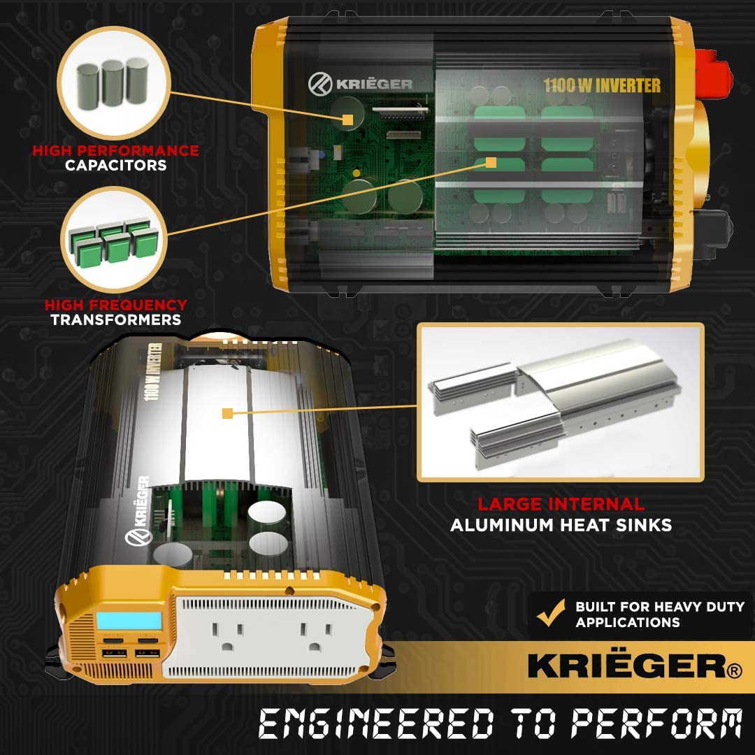 1100 Watt 12V Power Inverter انفرتر