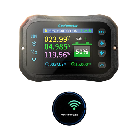 Battery monitor 100AMPS مراقبة البطارية