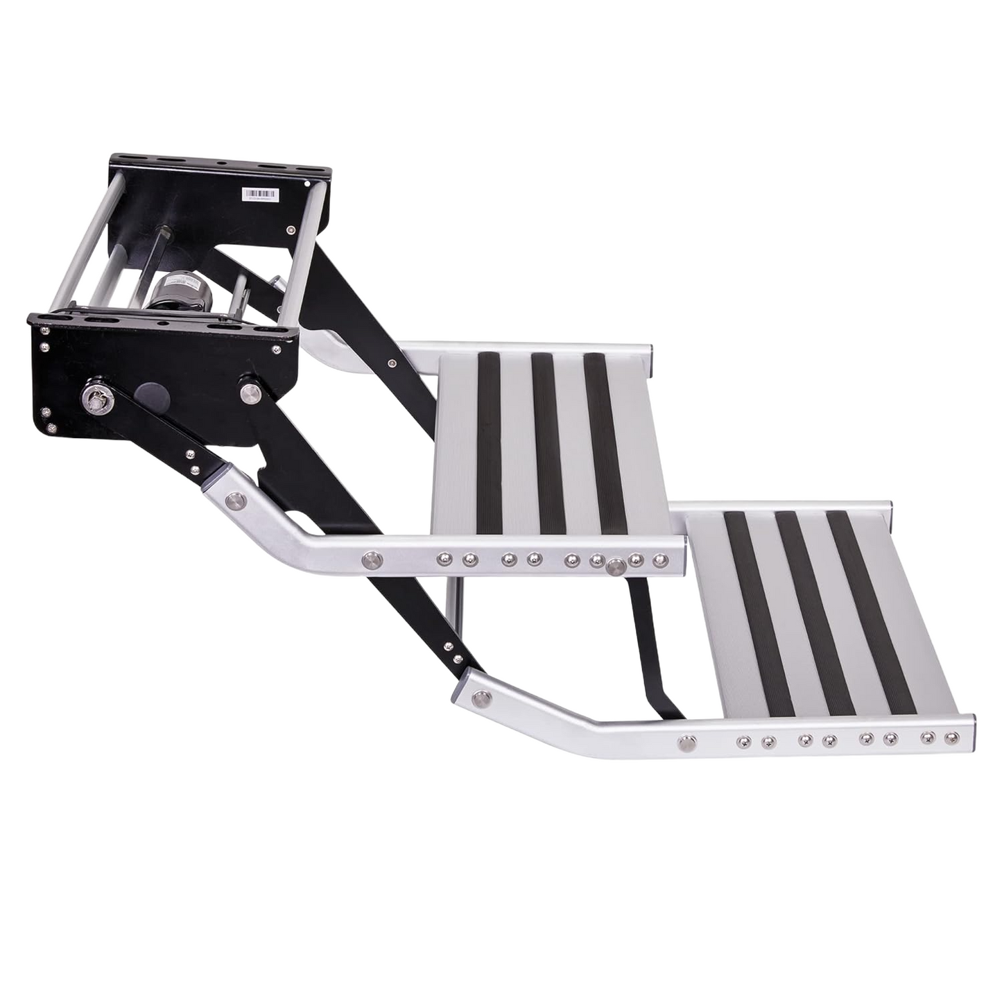 12 V Aluminum Entry 2 Step WITH STEP MOTOR سلم المدخل