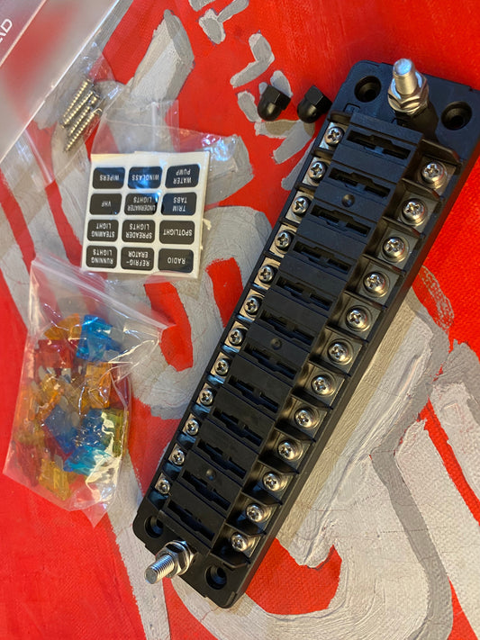 12 Fuse Box line صندوق فيوزات