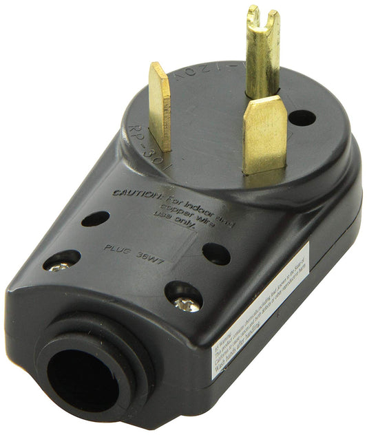 Male power plugبلاك 30 امبير ميل