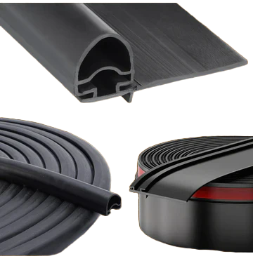 RV Slide Out Seal Black Rubber ربل التوسعة