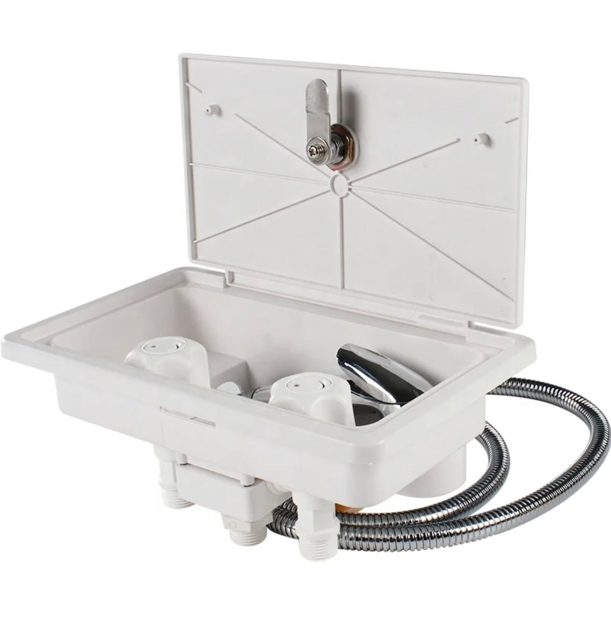 External Shower Box white صندوق الشور الخارجي