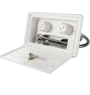 External Shower Box white صندوق الشور الخارجي