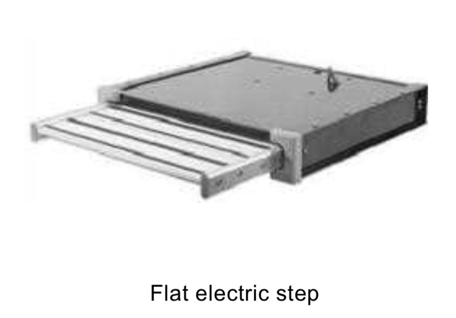 12 V Flat electric step Entry 1 Step سلم المدخل