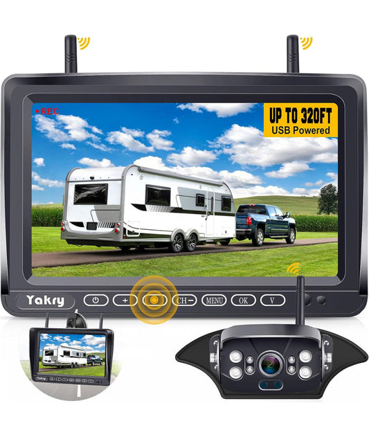 Backup Camera Wireless Rear كامرة لاسلكية