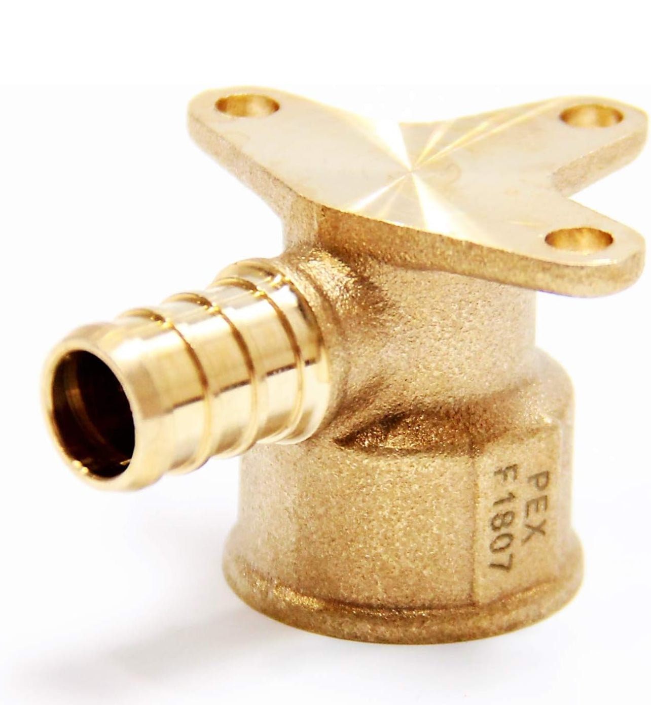 Pex Elbow Brass Crimp Fitting 1/2 Inch x 1/2 Inch Female NPT وصلة ماء