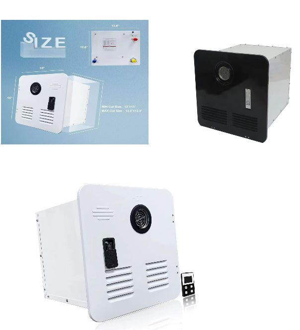 Gas water heater black سخان المياه غاز