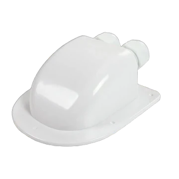 ⁨غطاء مدخل الويرات⁩ ابيض Cable Gland