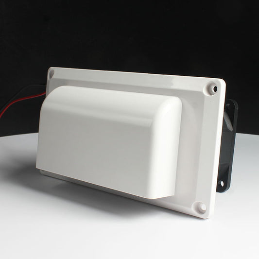 12 V Air Vent White شفاط