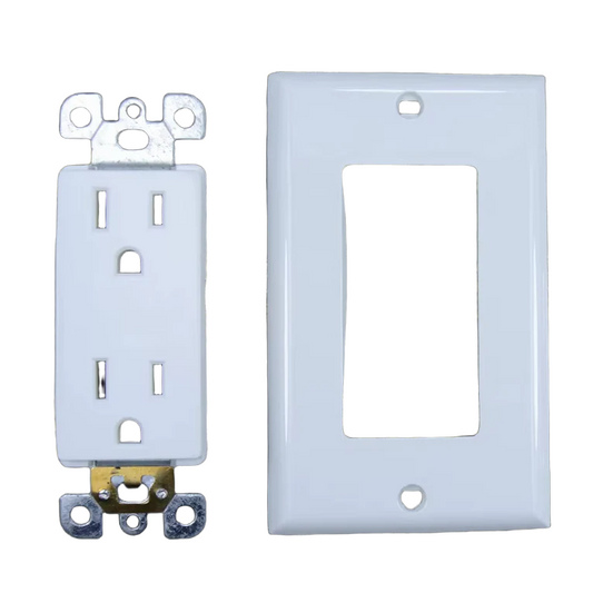 120 V Outlet White مخرج كهرباء