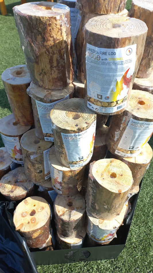 Natural wood خشب طبيعي للتدفئة طارد الباعوض