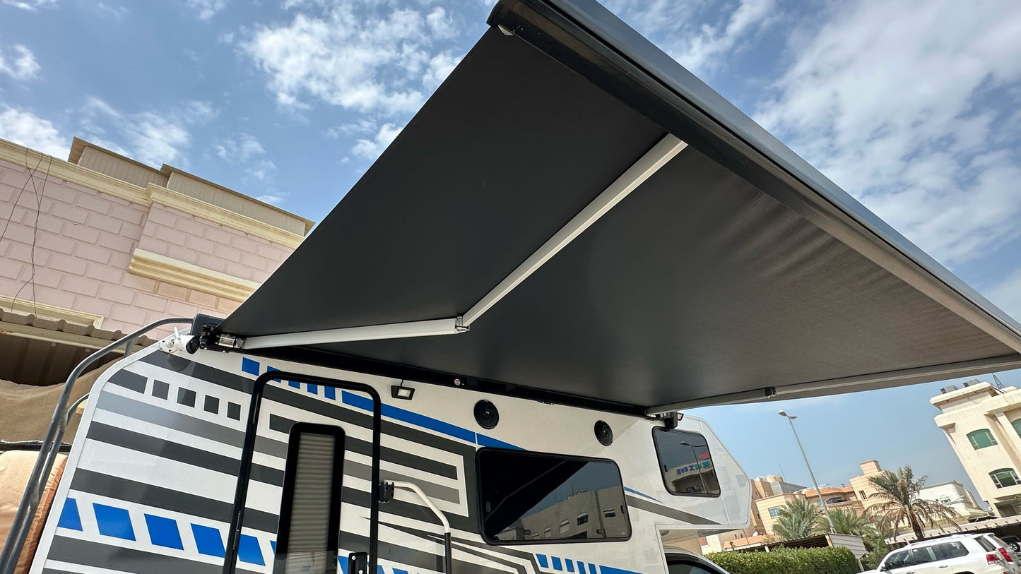 12 Volts Caravan Awning Europe  مظلة كرفان اتماتك اوربية