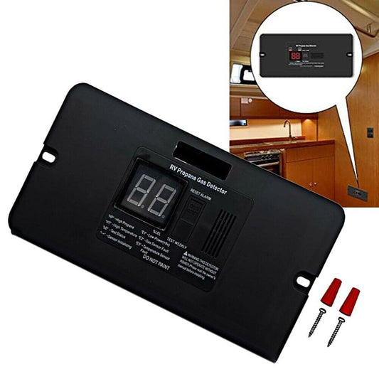 GAS DETECTOR BLACK كاشف الغاز