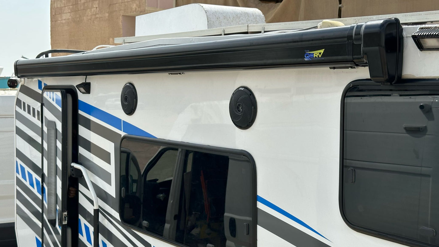 12 Volts Caravan Awning Europe  مظلة كرفان اتماتك اوربية