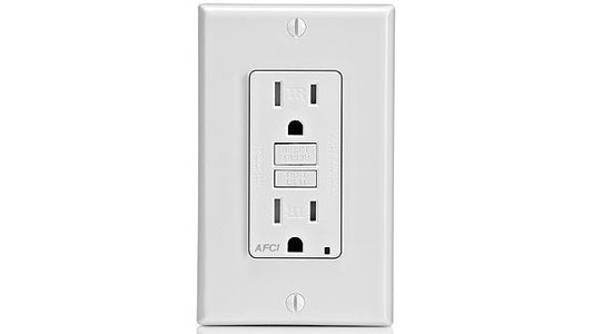 120 V Outlet GFI White مخرج كهرباء اتوماتك