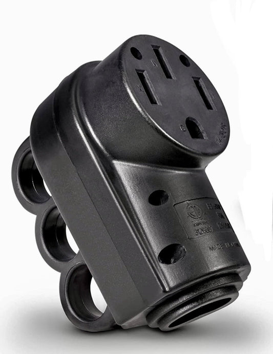 50A Power Cord Female Socket Plug مخرج كهرباء
