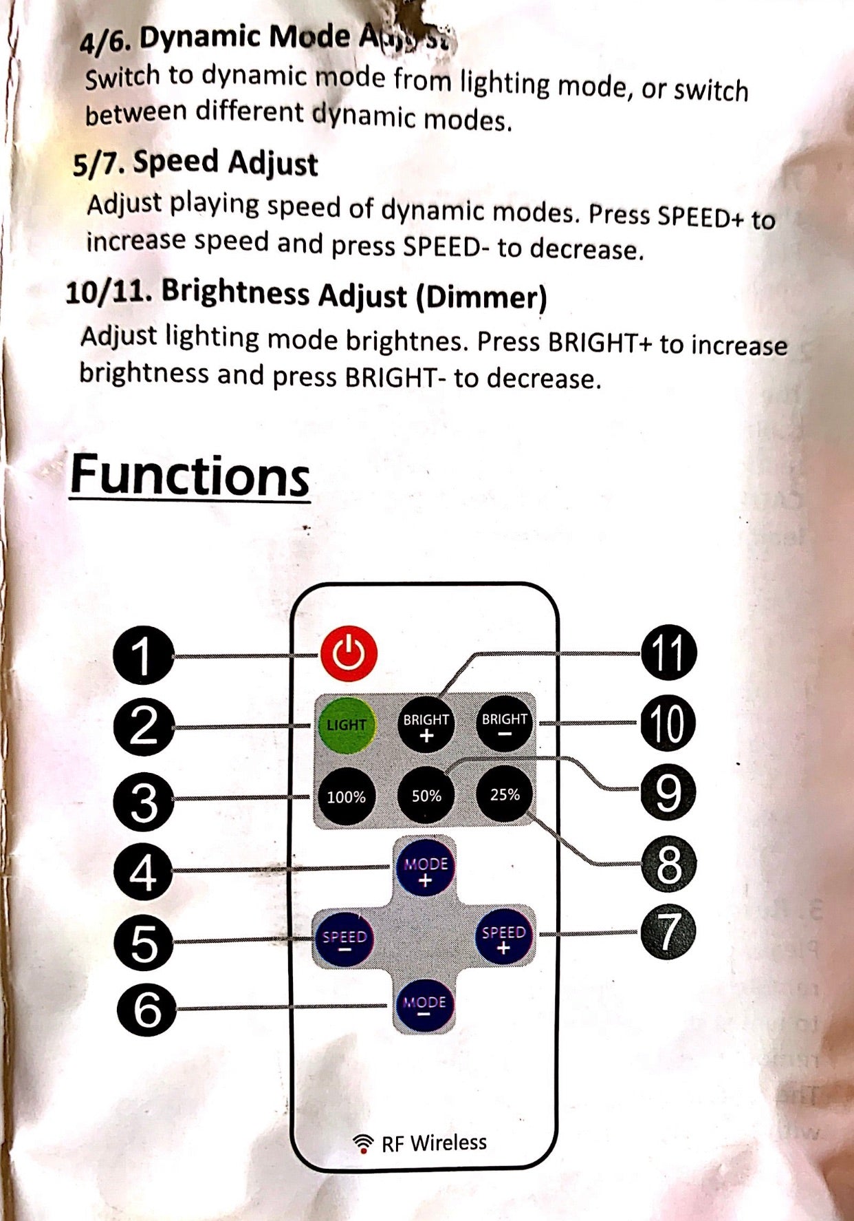 رموت تحكم بالليتات REMOTE FOR LIGHTS