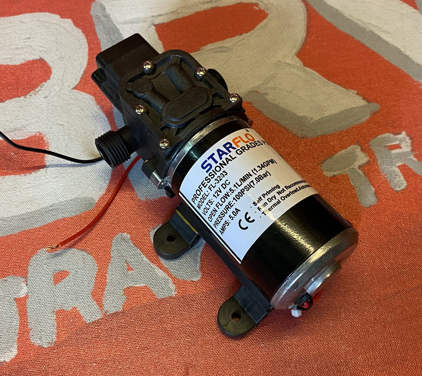 Water Pump 5.1LPM DC 12 volt مضخة ماء