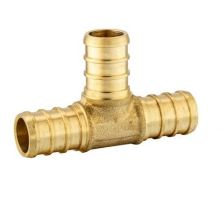 Pex Water Pipes Connector 1/2 Tee وصلة ماء⁩⁩u
