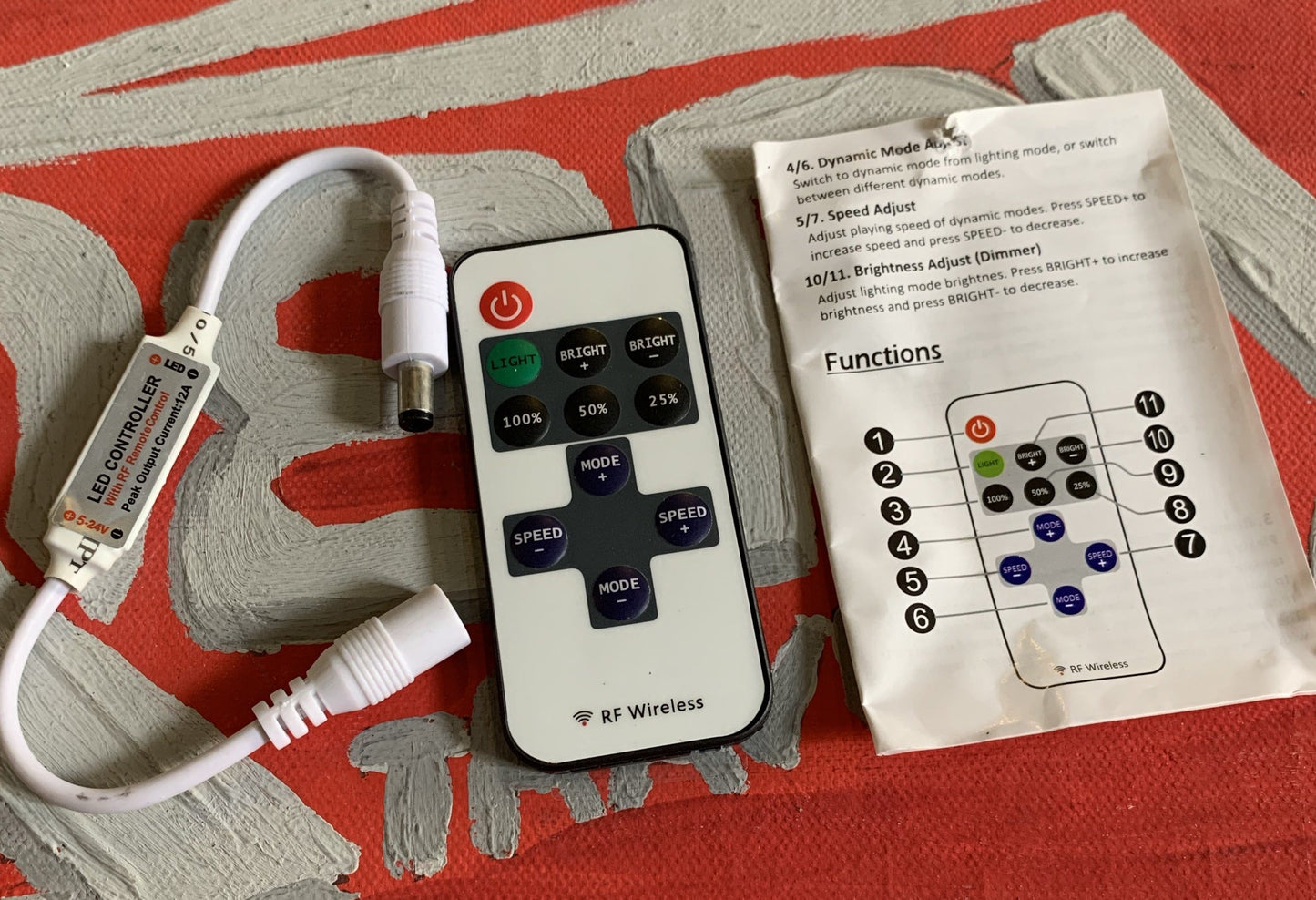 رموت تحكم بالليتات REMOTE FOR LIGHTS