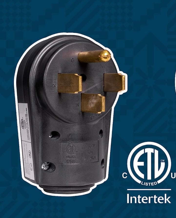50A Power Cord Male Socket Plug مدخل كهرباء