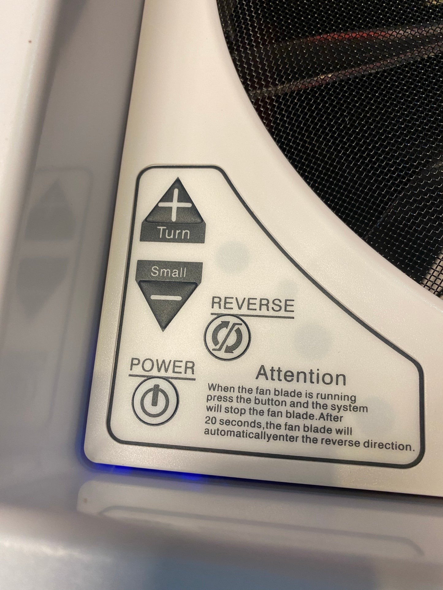 Manual Vent 12V Fan منور كرفان مع ⁩مروحة
