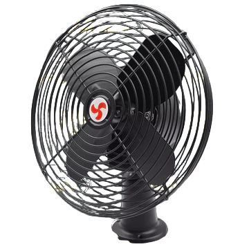 Black 2 speed Fan مروحة